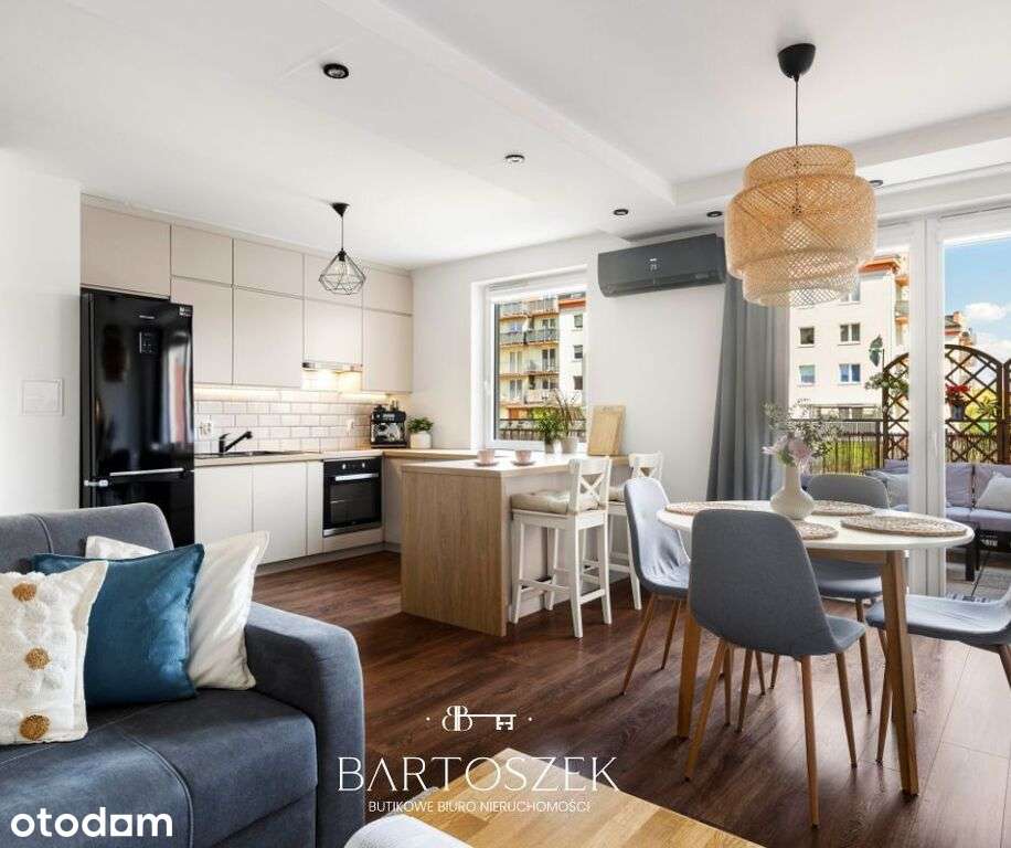 Przytulne 2 pokoje | Taras 18 m² | Klimatyzacja