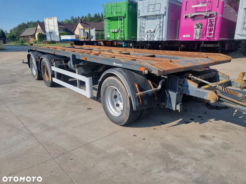 Cmt Przyczepa Hakowiec Wywrotka do Przewozu Kontenerów 6,50 m - 7,00 m - 10