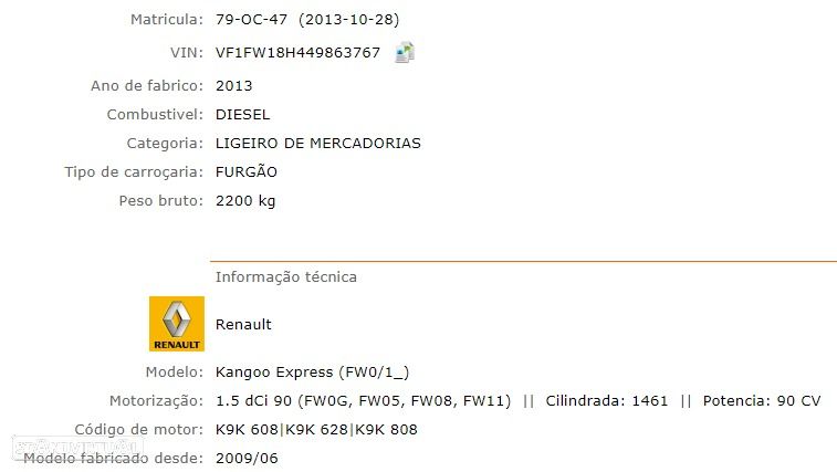 Renault KANGOO MAXI - 20