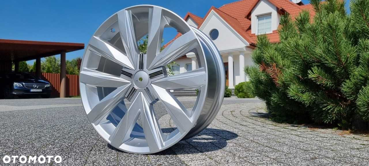 Nowe FELGI B1351 do BUS VW T5 T6.1 AMAROK 18 Cali Srebrne Wzmacniane - 4