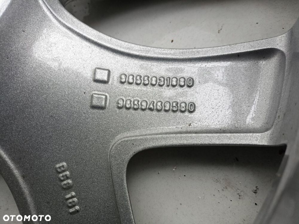 Citroen C4 Picasso FELGI ALUMINIOWE ALUFELGI 18 R18 9655831880 - 9