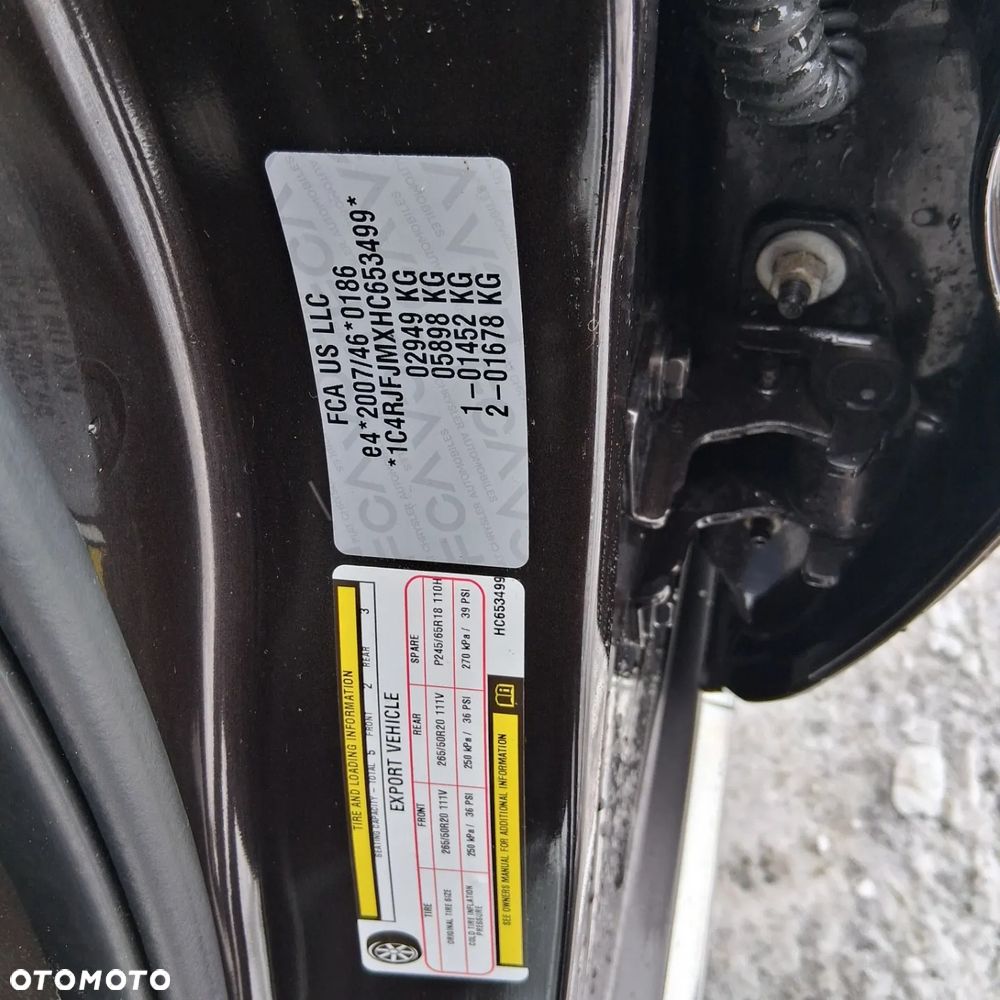 Jeep Grand Cherokee 3.0 CRD Overland Summit Platinum - 26