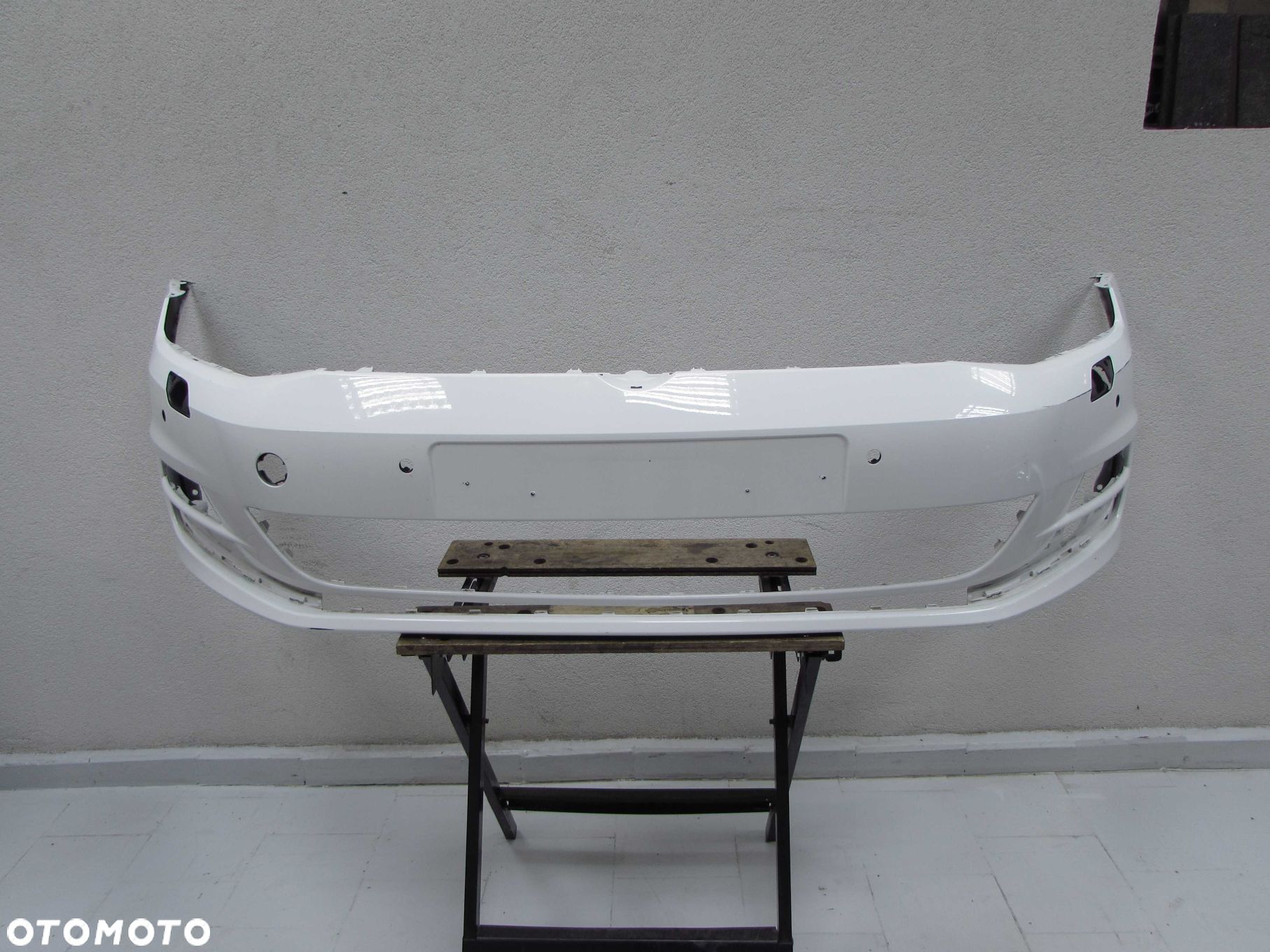 VW GOLF VII 12-16 ZDERZAK PRZOD PDC SPRYSKI 5G0807221BN - 1