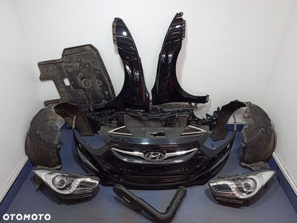 HYUNDAI I40 PRZÓD ZDERZAK BŁOTNIKI LAMPY EUROPA - 1