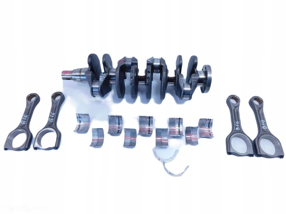 ---Wał korbowy nom. Ford Mondeo MK5 1.5 TDCI B-Max Focus III zestaw silnika - 1