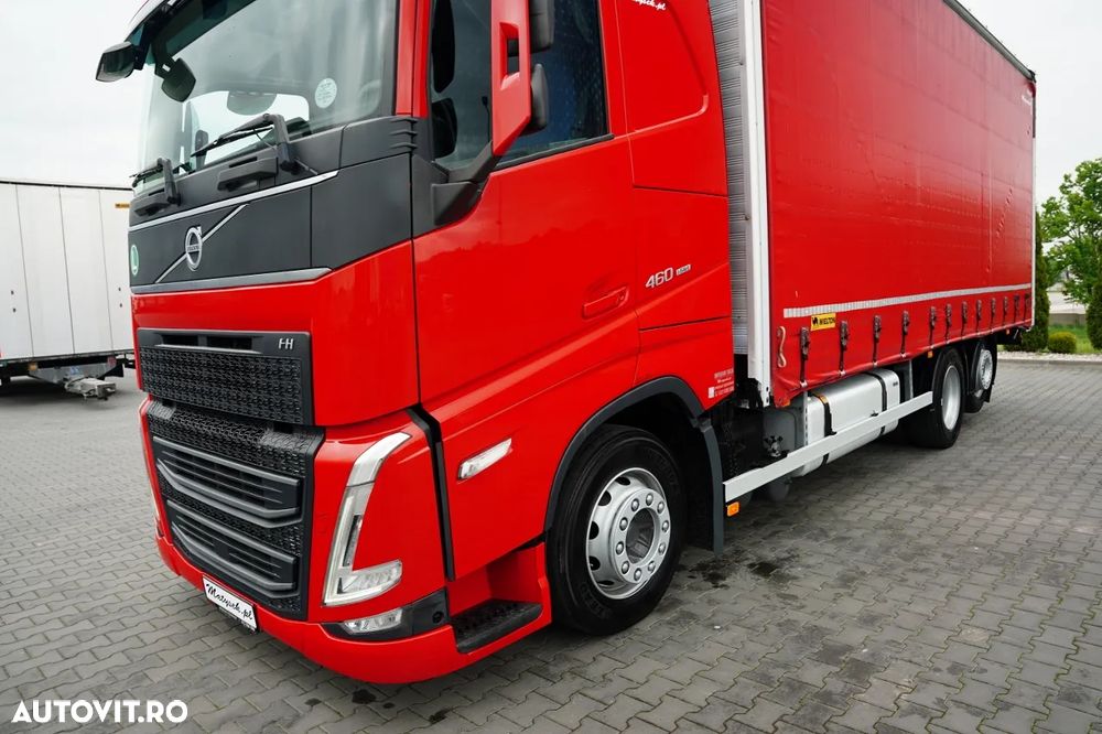 Volvo FH 460 / 7.4 M CORTINĂ / I-SAVE / I-PARK COOL / PUNTE RIDICATĂ / DIRECȚIE / CORTINĂ RANFORSATĂ - 8