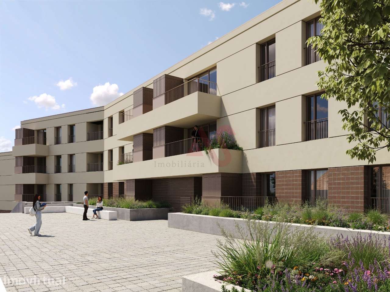 Empreendimento BeLiving Vila Jardim - Apartamentos T2 novos desde 186. - Grande imagem: 2/11