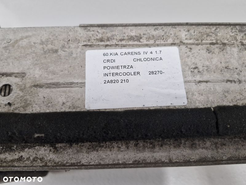 kia carens 4 iv 1.7 crdi chłodnica powietrza intercooler 28270-2a820 - 8