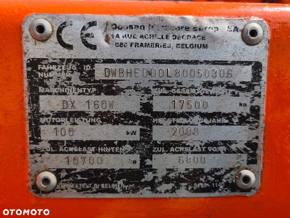 Doosan DX160W - 7