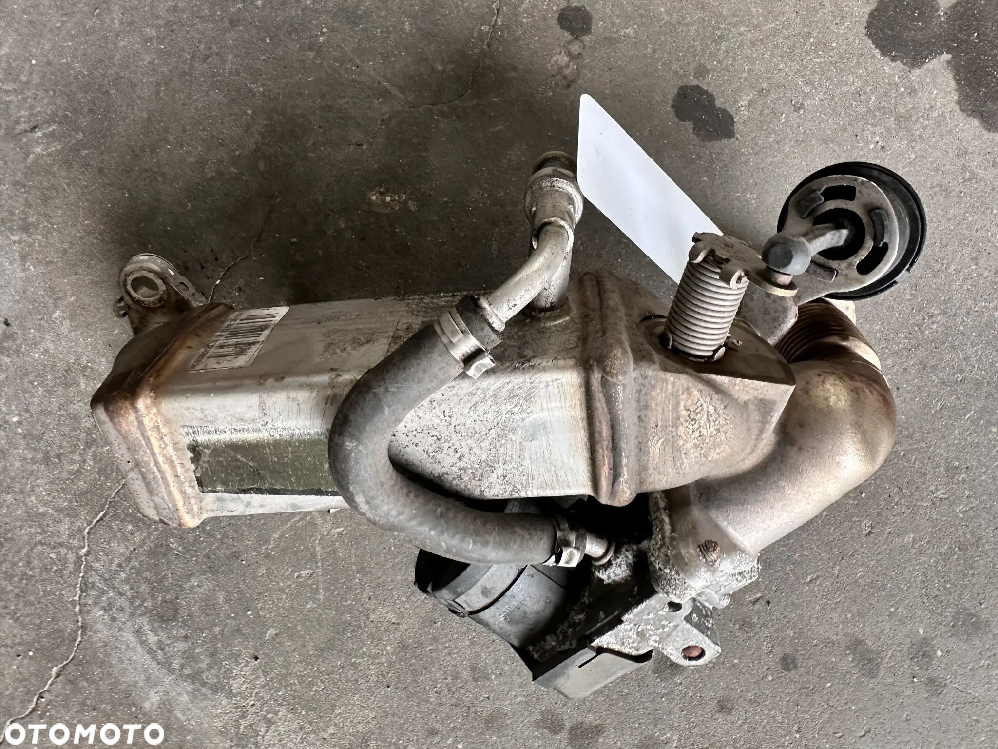Zawór EGR chłodniczka EGR BMW E90 SILNIK N47 D20C - 2