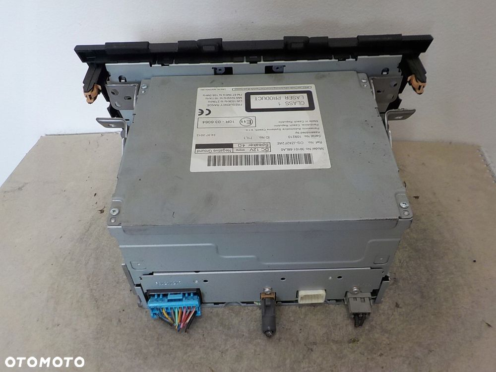 SUZUKI SWIFT MK7 15R RADIO FABRYCZNE 39101-68LA0 - 3