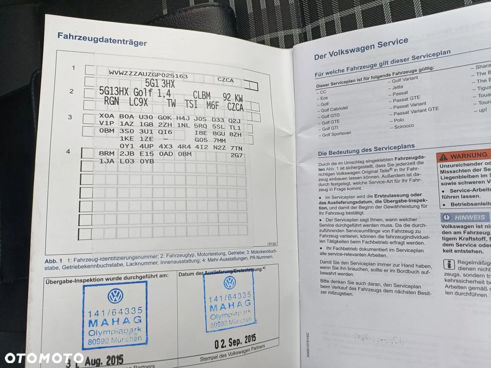 Volkswagen Golf 1.4 TSI BlueMotion Technology Lounge - 15