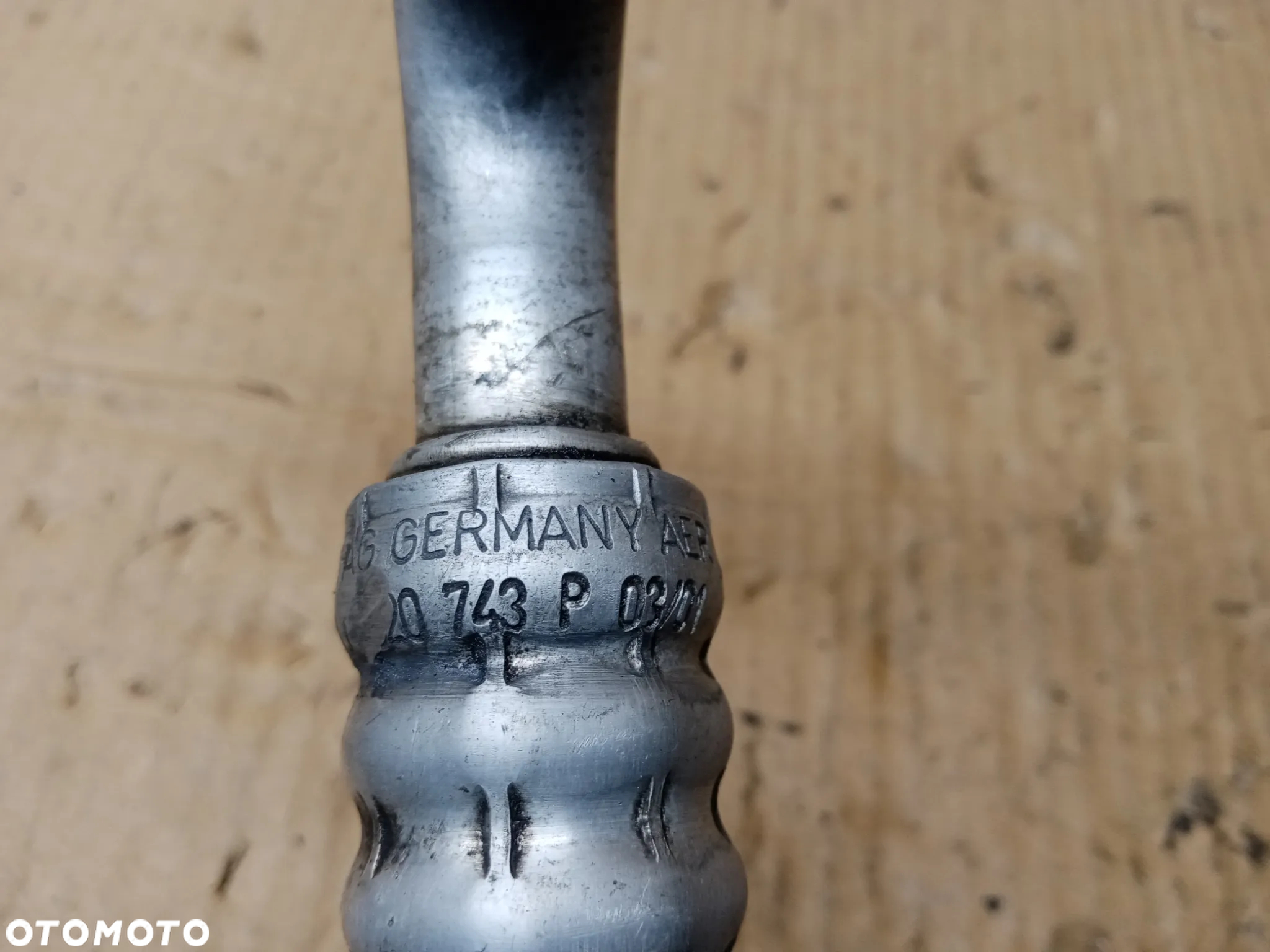 Przewód rurka klimatyzacji klimy VW Golf IV 4 1J1820743P - 11