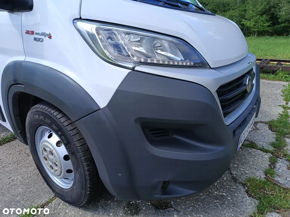 Fiat Ducato Maxi KONTENER 2.3 Multijet 177kM, manual 2018 rok WEBASTO, rozstaw MAXI 4,03m SPRAWNY!!! - 19