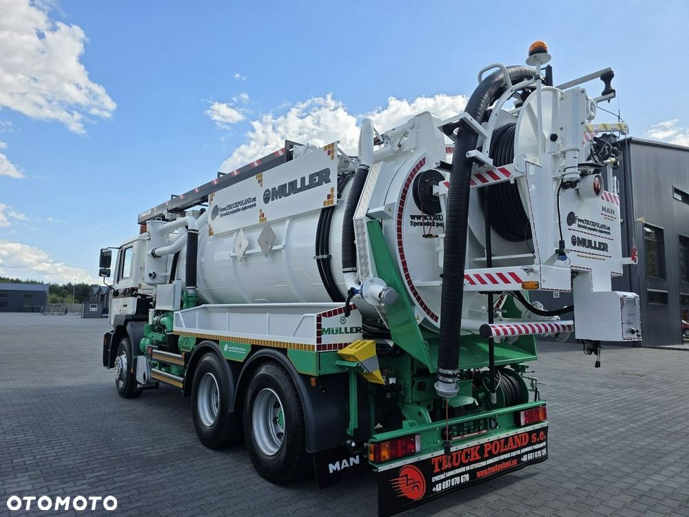 MAN 6x4 WUKO MULLER CANALMASTER KOMBI DO CZYSZCZENIA KANAŁÓW - 6