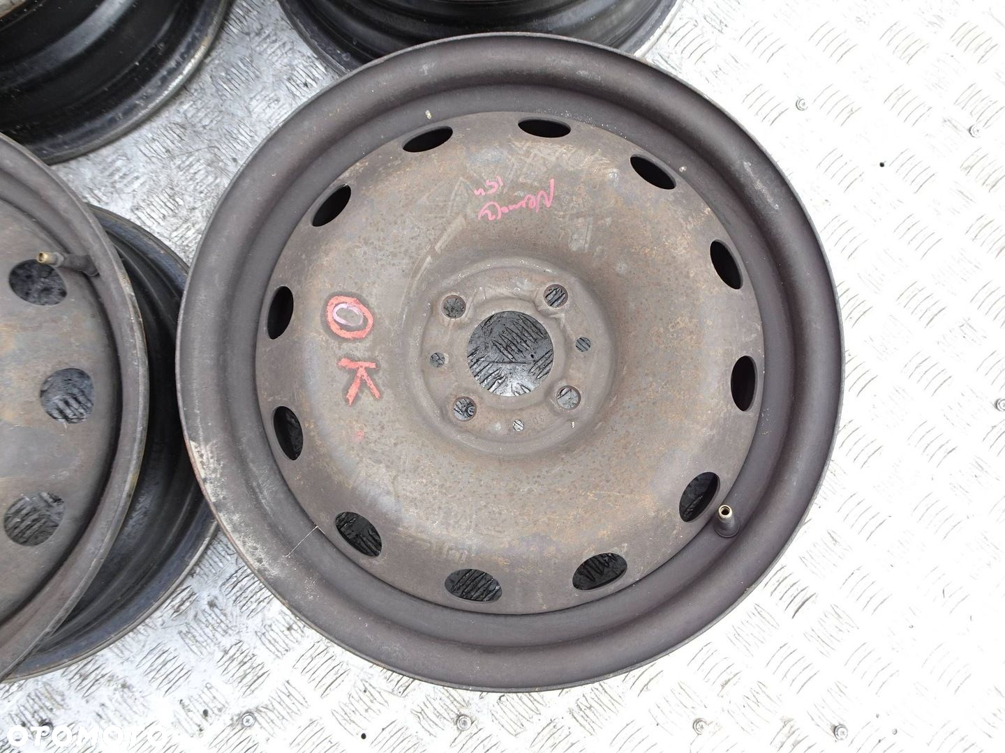 Felgi stalowe KPL. Citroen Nemo 15 4x98 - 3