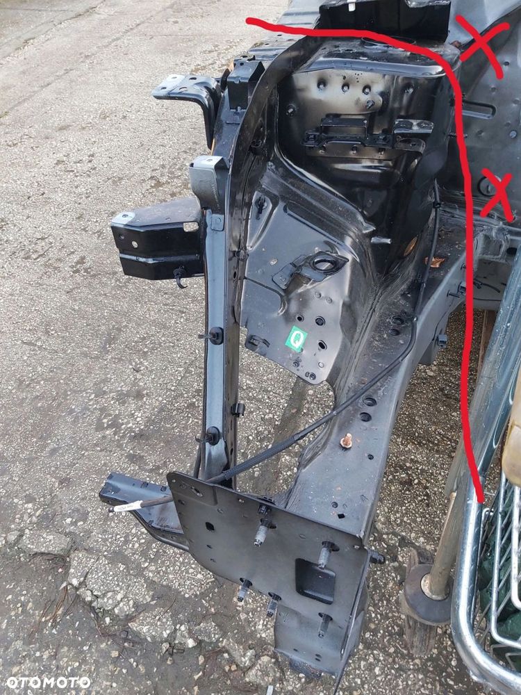 OMODA 5 E5 C5 podłużnica prawy przód ćwiartka przednia - 1