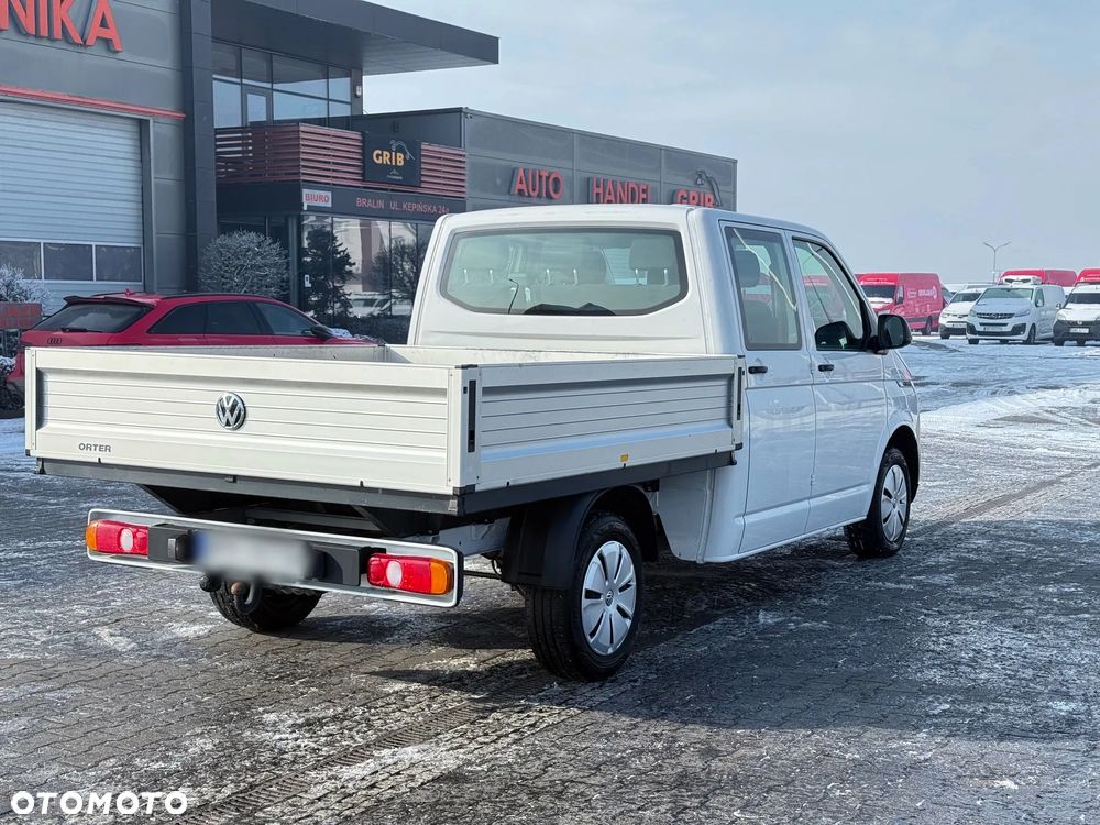 Volkswagen Transporter T6 Doka Brygadówka 6-miejsc Skrzynia Salon PL, Jeden Właściciel - 4