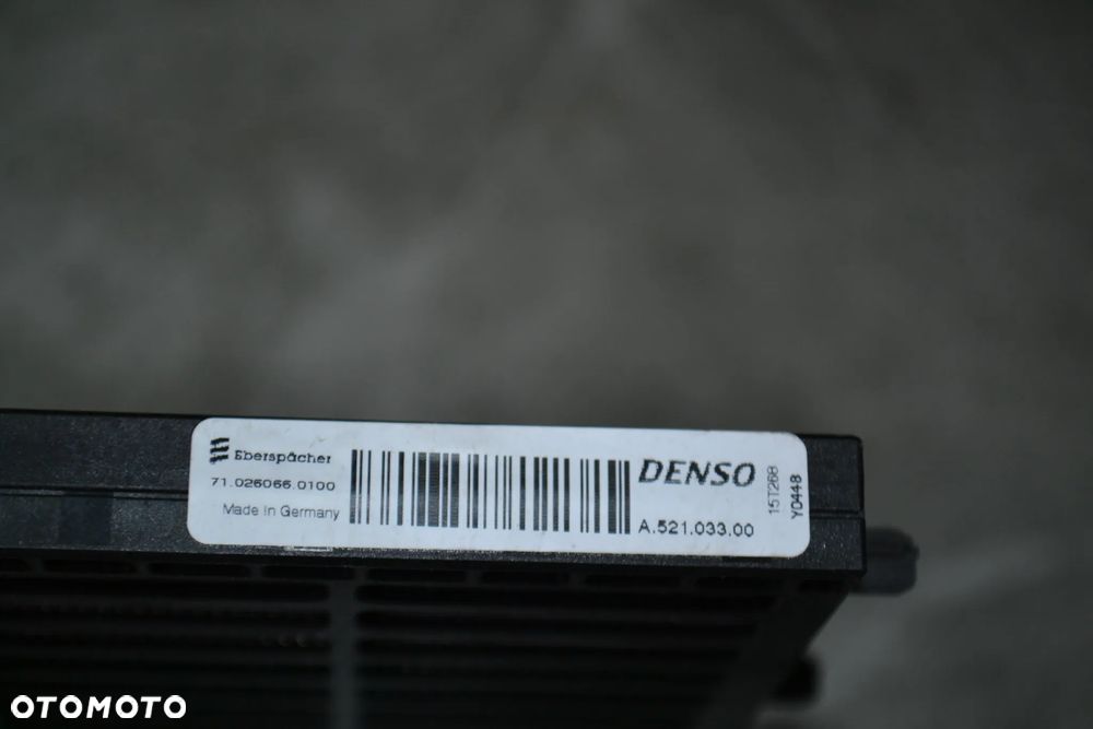 NISSAN NOTE RENAULT CLIO FIAT 500 DACIA SANDERO NAGRZEWNICA ELEKTRYCZNA 52103300 - 2