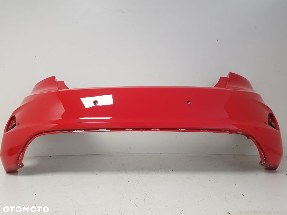 FORD FIESTA MK8 17-21 ZDERZAK TYŁ TYLNY POD 6PDC KOLOR RACE RED H1BB-17906-A1 - 4