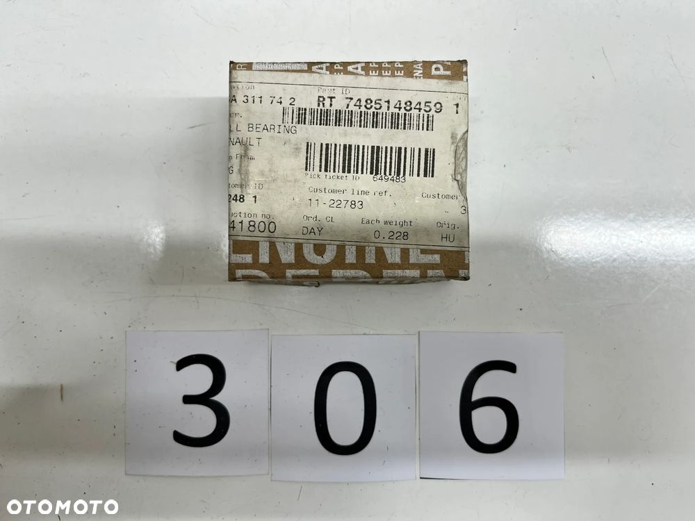 Łożysko półosi napędowej Renault Master III, Scenic III, Dacia Duster, Lodgy,  397743841R - 3
