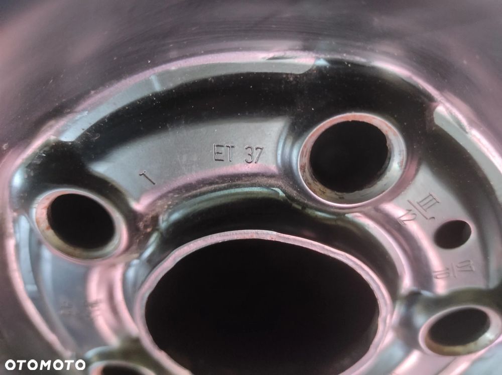 KOŁO ZAPASOWE DOJAZDOWE DOJAZDÓWKA R14 185 60 5X100 ET 37 6J 6Q7601027B VW GOLF 4 BORA AUDI A3 8L SKODA FABIA 1 2 3 ROOMSTER OCTAVIA 1 SEAT LEON 1 TOLEDO 2 IBIZA 3 4 WYSYŁKA !!! - 4