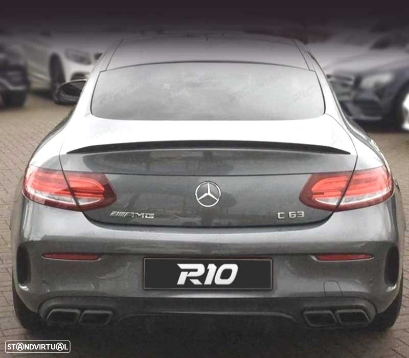 AILERON LIP SPOILER TRASEIRO MERCEDES C COUPE W205 14-18 - 2