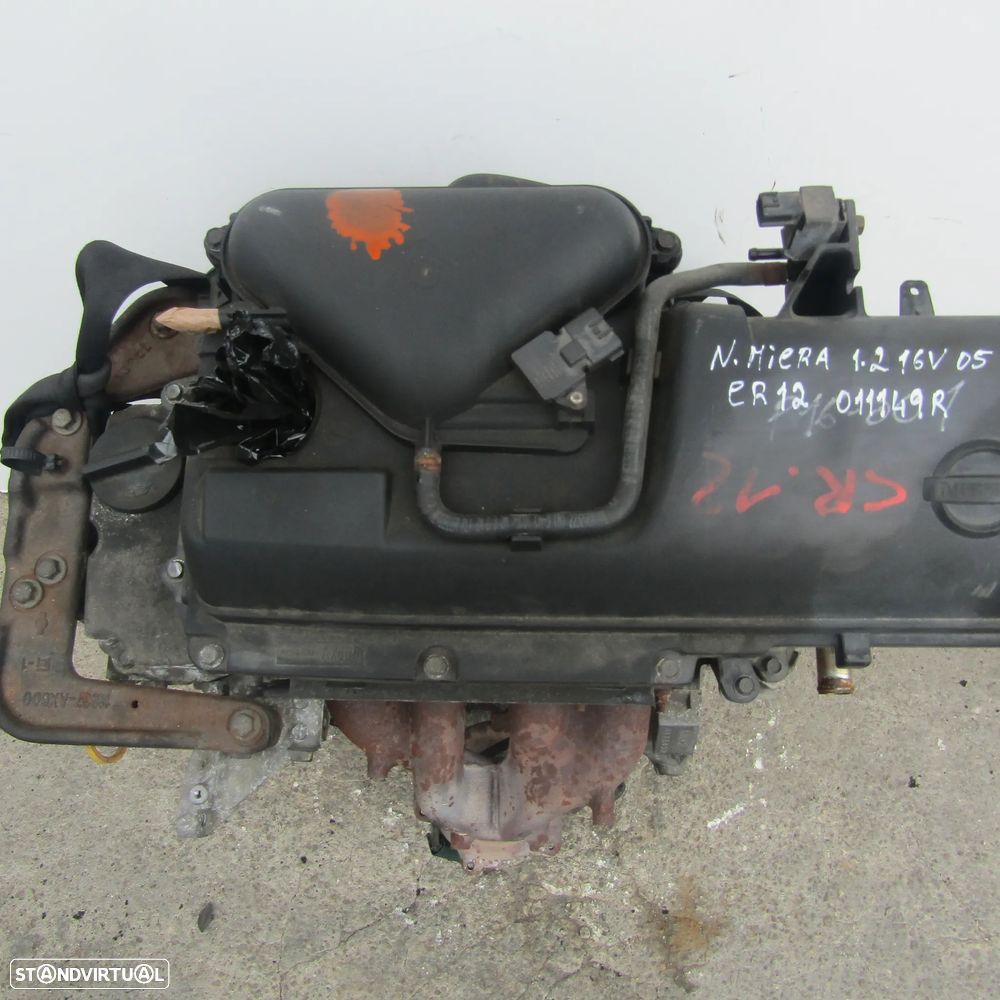 Motor Nissan Micra 1.2 Gasolina CR12 01149R - 5
