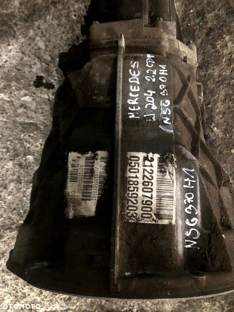 Manualna skrzynia biegów Mercedes W212 / W204 2.2 CDI – 2122607900 - 3