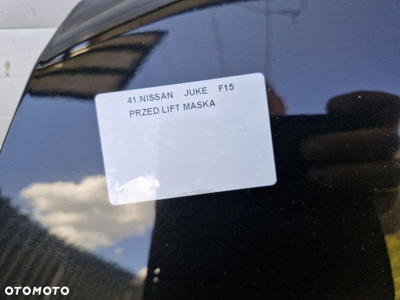 nissan juke f15 przedlift maska pokrywa silnika przód z11g z11 g - 2