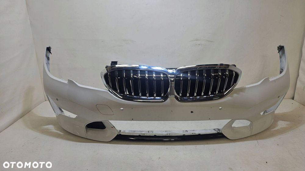 zderzak przód przedni grill roleta bmw 3 g20 sportline 7468359 - 1