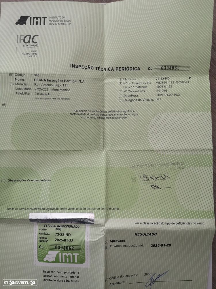 Mercedes-Benz W201 (1982-1993) 190 D 2.0 - 30