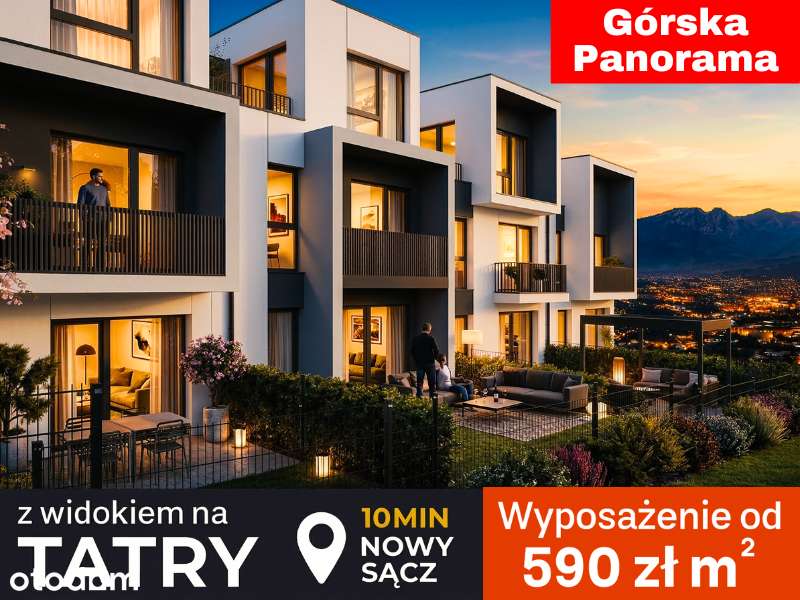 2 miejsca | 3 pokoje + Ogródek| Wyposażenie Wnętrza I GÓRSKA PANORAMA