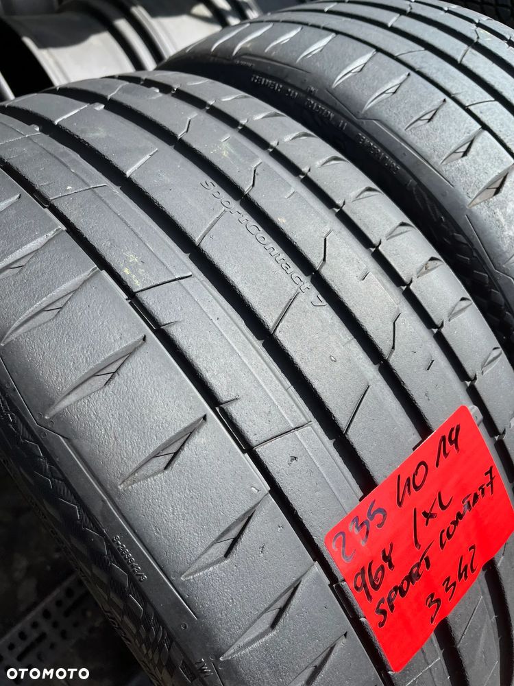 Continental Sport Contact 7 235 40 19 ( 96Y XL ) 2szt. opony letnie - 2