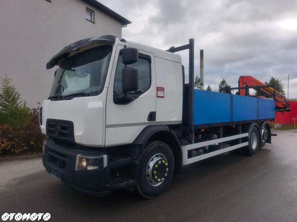 Renault Gama D 26.320 skrzynia hds palfinger PK15500 - 1