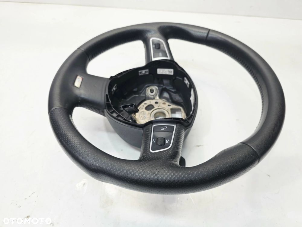 KIEROWNICA SKÓRA MULTIFUNKCJA S LINE ŁOPATKI AUDI A6 C6 4F0419091DP 25/25 - 5