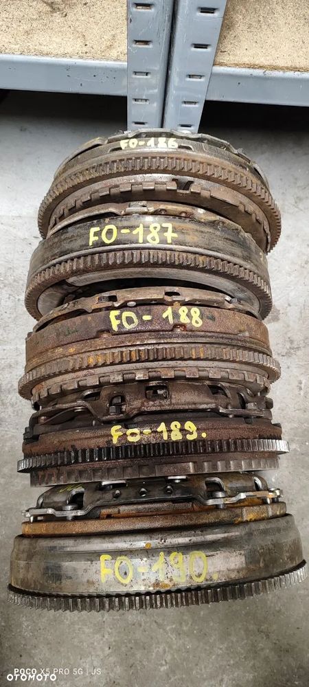 FORD DIESEL / BENZYNA SPRZĘGŁO KOŁO ZAMACHOWE TARCZA DOCISK DWUMAS - 15