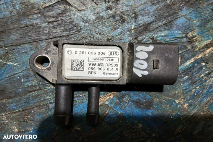 Senzor presiune gaze evacuare 0281006006816 059906051A 0281006006816 - 2