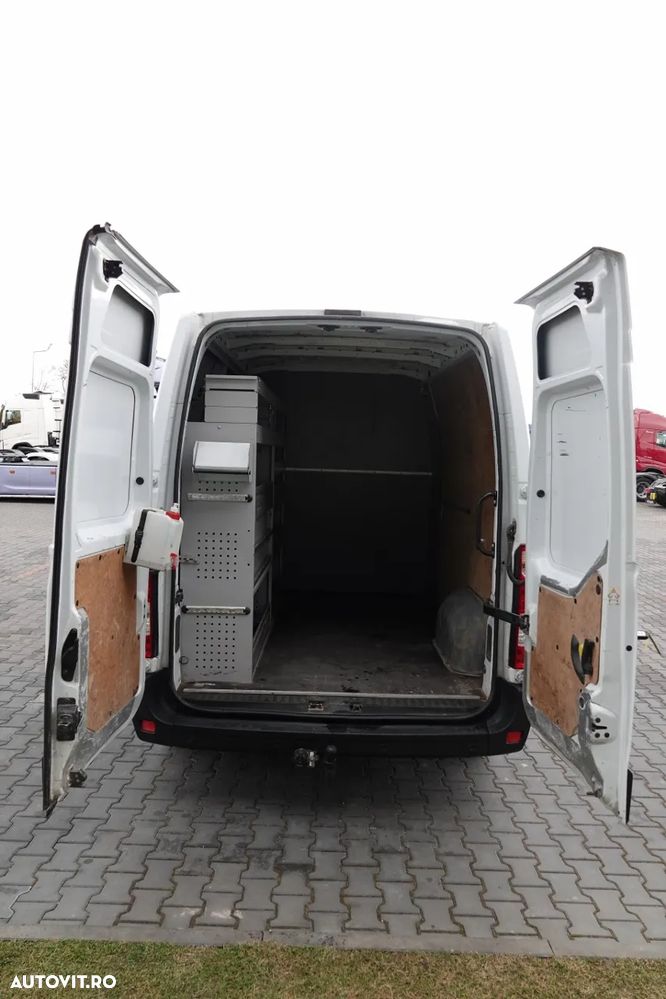 Renault MASTER / CAROSERIE ROATĂ / FUGO / CABINĂ MIXĂ 7 LOCURI / CAROSERIE / DEALER POLONESC / UNIC PROPRIETAR - 16