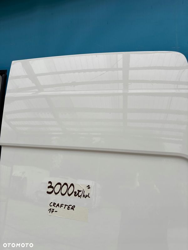 VW CRAFTER 2 MAN TGE 17- DRZWI Tylne kompletne prawe lewe białe wysokie - 7