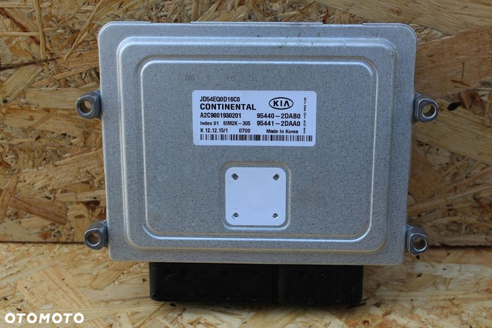 Komputer sterownik skrzyni KIA CEED II 95440-2DAB0 - 3