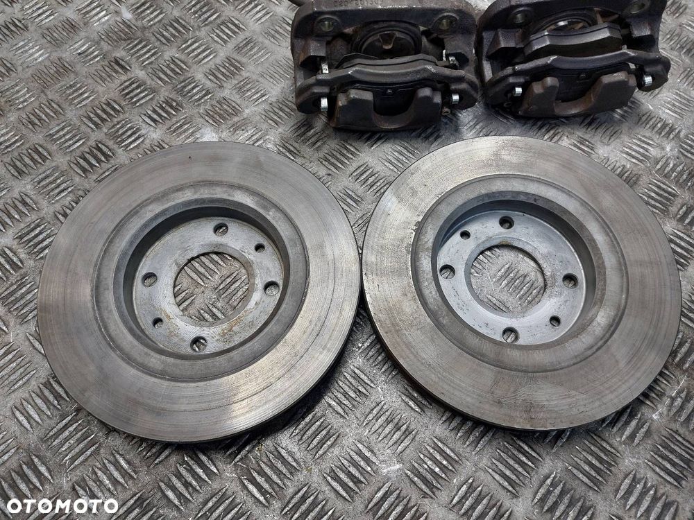 TARCZE HAMULCOWE PRZÓD + KLOCKI + ZACISKI CITROEN C5 I 1.8 16V - 7