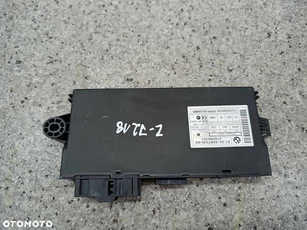 MODUŁ CAS BMW X1 E84 FL 9287535 5WK49515NBR  CONTINENTAL 2.0 D - 2