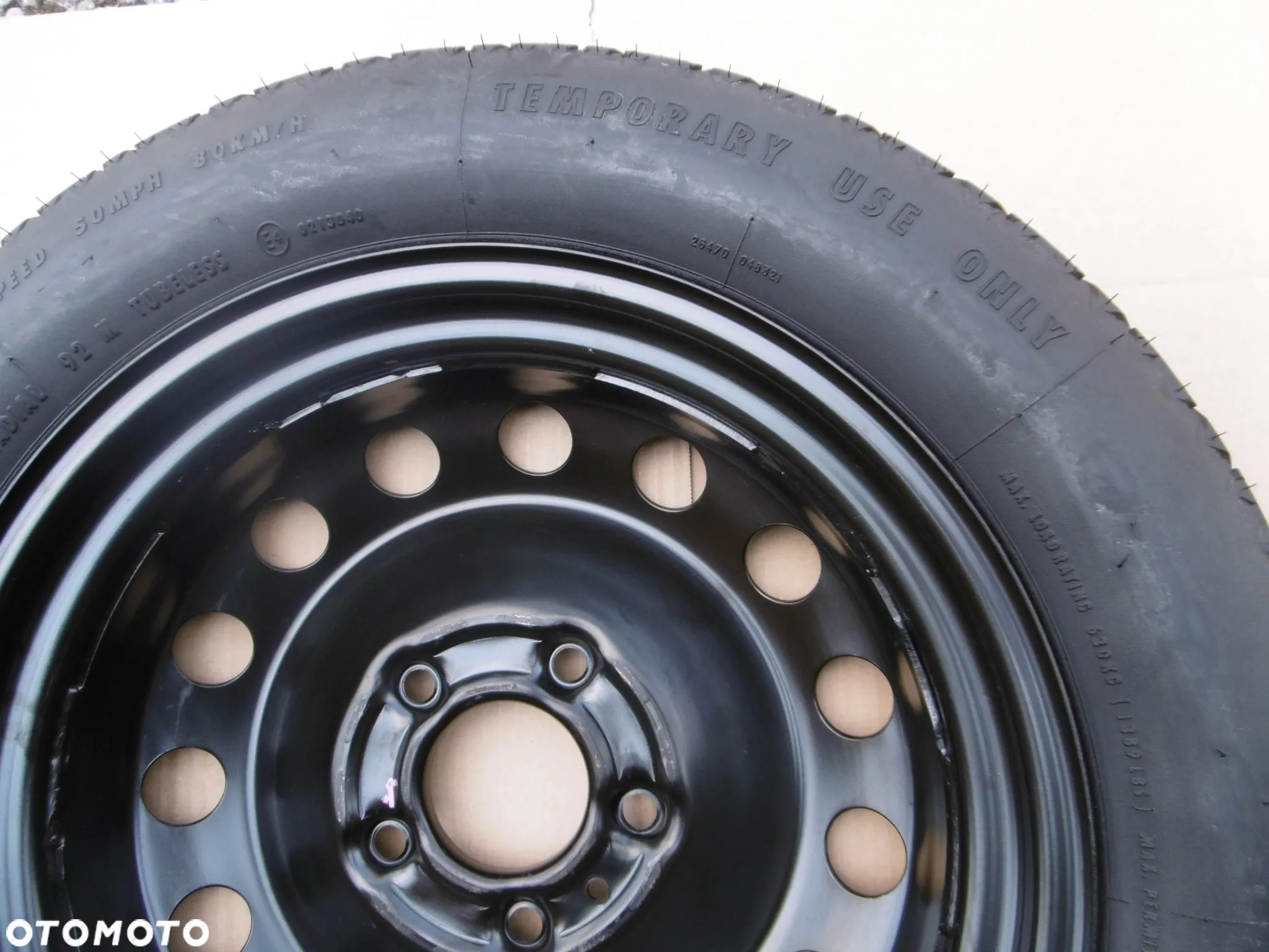 Koło zapasowe dojazdowe dojazdówka zapas BMW e46 e90 e87 16 cali 115/90/16 - 14