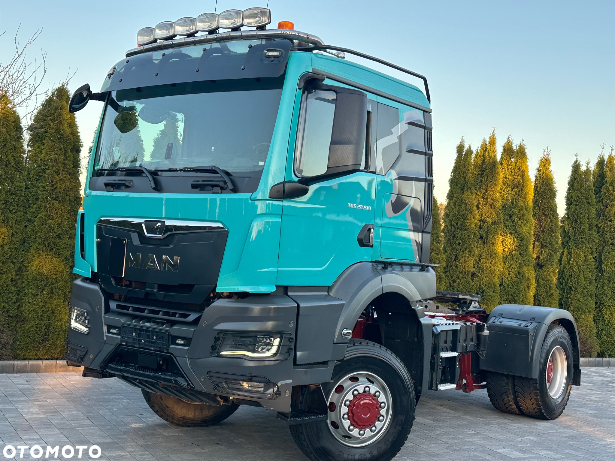MAN / TGS / 18.510 / 4x4 / STAŁY NAPĘD + REDUKTOR  / ALLROAD / - 13