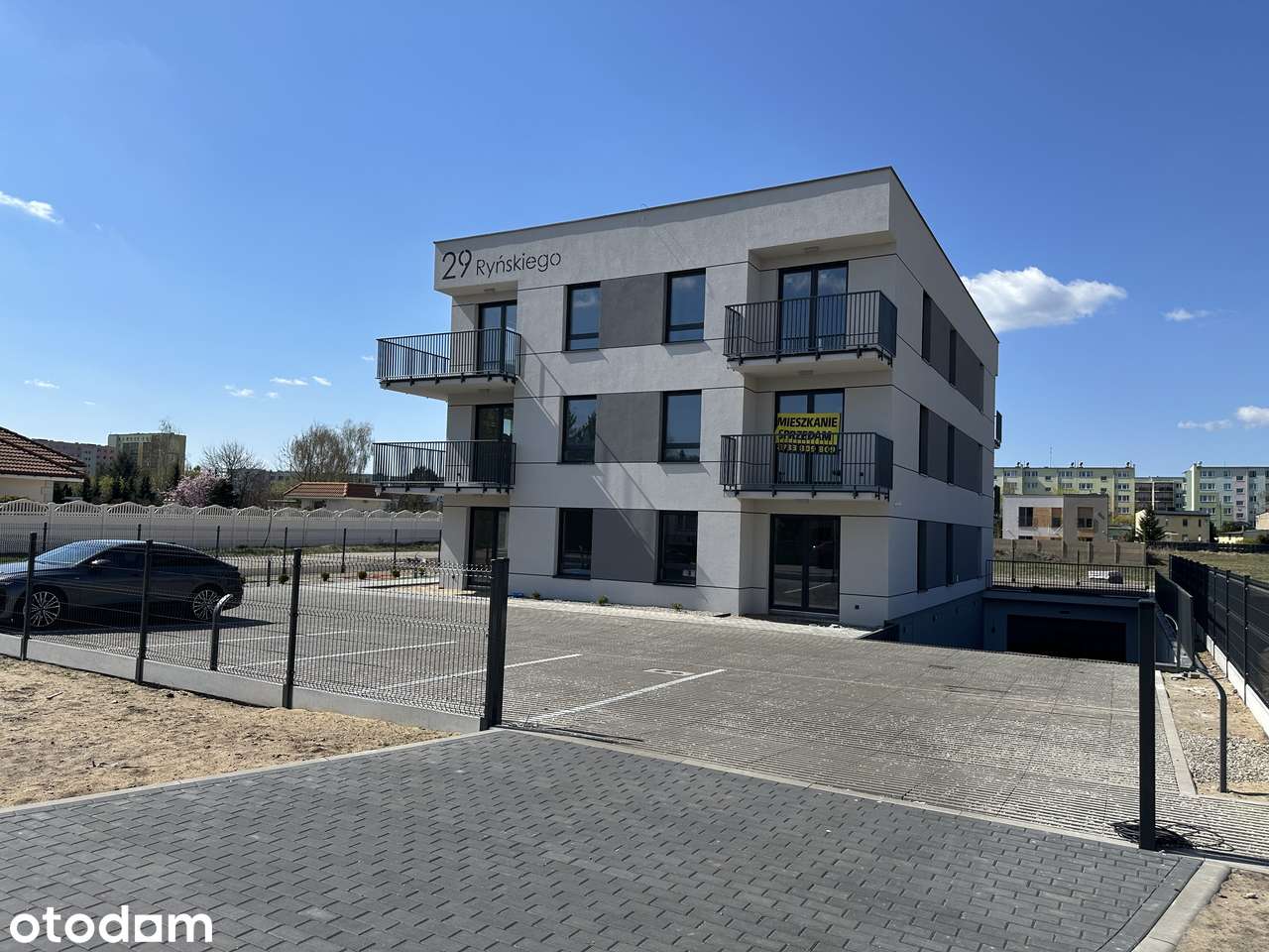 Nowe 2 pokojowe mieszkanie z balkonem w Fordonie