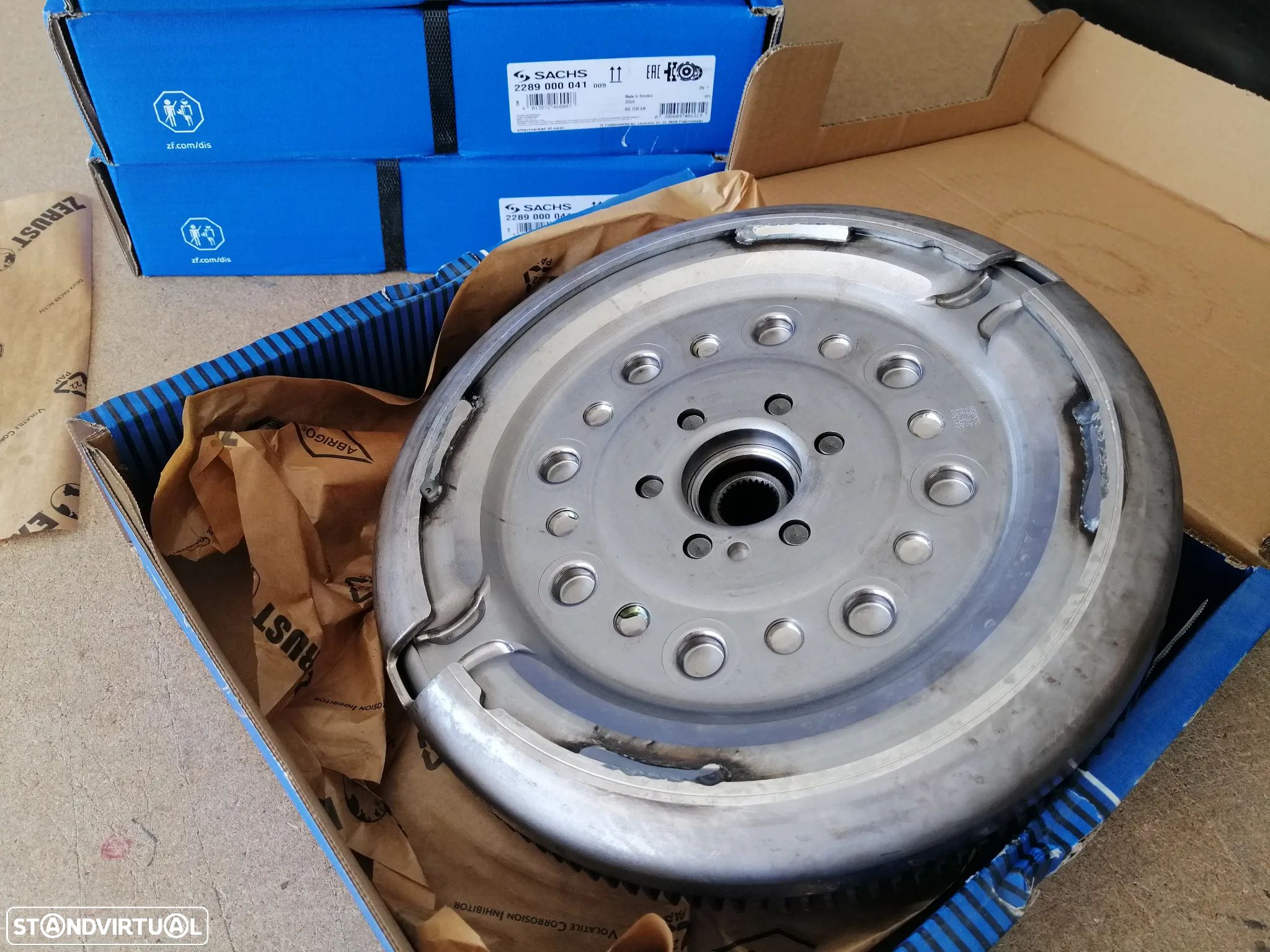 Bimassa novo marca Sachs para o motor VP Audi A3 Seat Leon Ibiza 6K2 Toledo Vw Golf IV 90, 100, 110 CV 2289000041 - 1