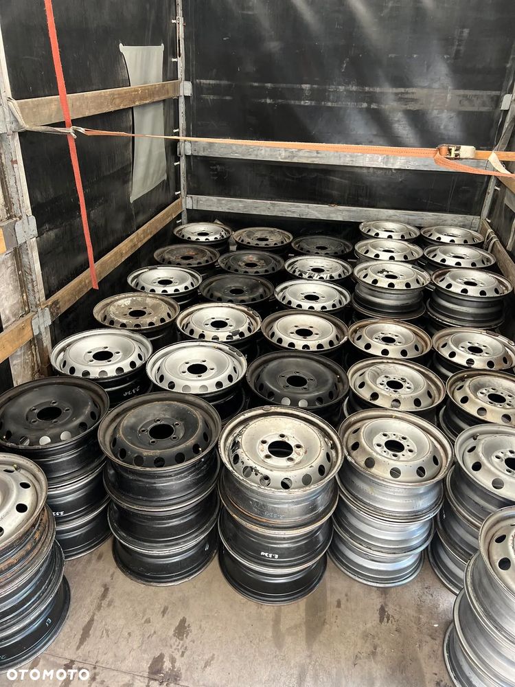 Felgi Stalowe Oryginalne Oem Iveco Daily 15 16 6x125 Oryginał ! - 14