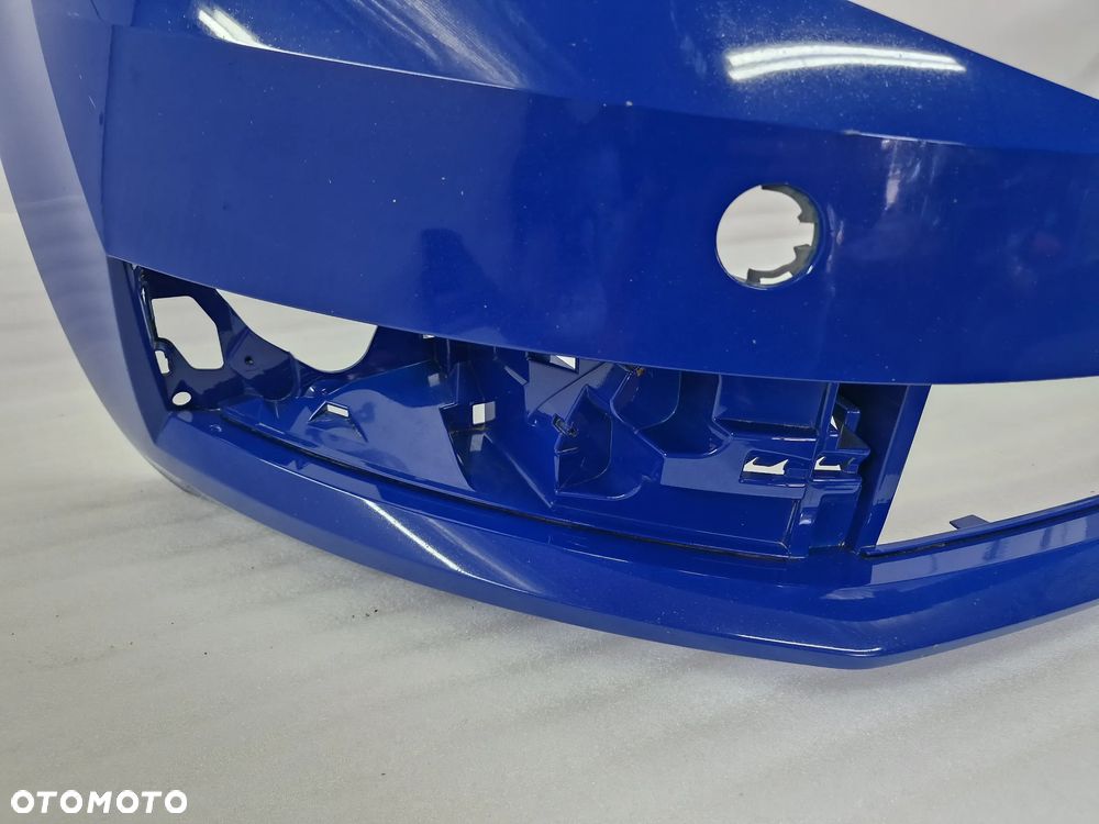 SKODA OCTAVIA III LIFT 5E0 16- ZDERZAK PRZEDNI PRZÓD , NIEBIESKI NIE METALIK , NR 5E0807221N , NR AUKCJI NZ818 - 5