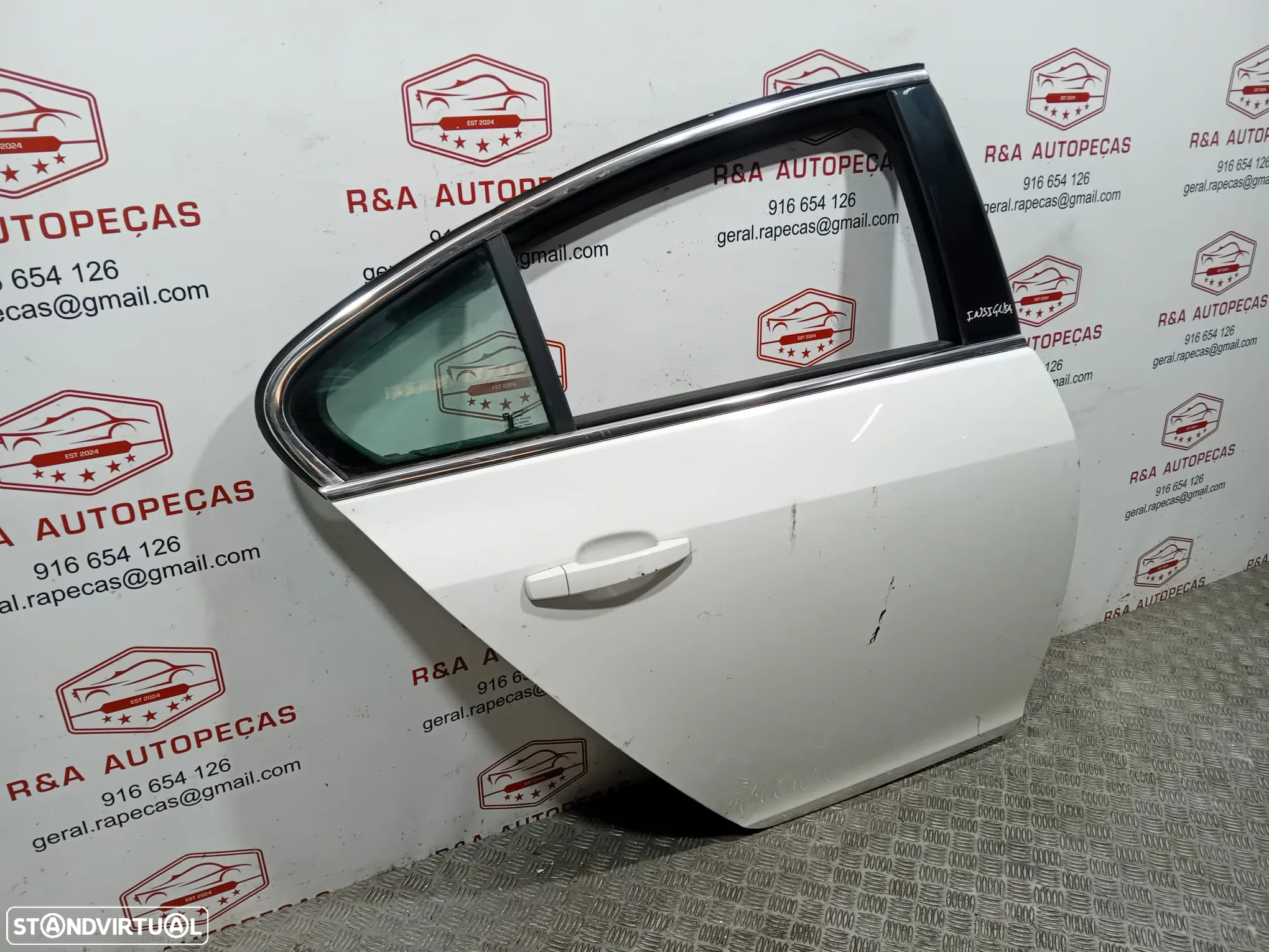 Porta Trás Direita Opel Insígnia Carro Original - 4